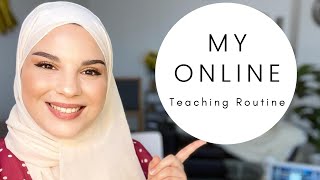 Online Teaching - MY ONLINE TEACHING ROUTINE With Preschoolers