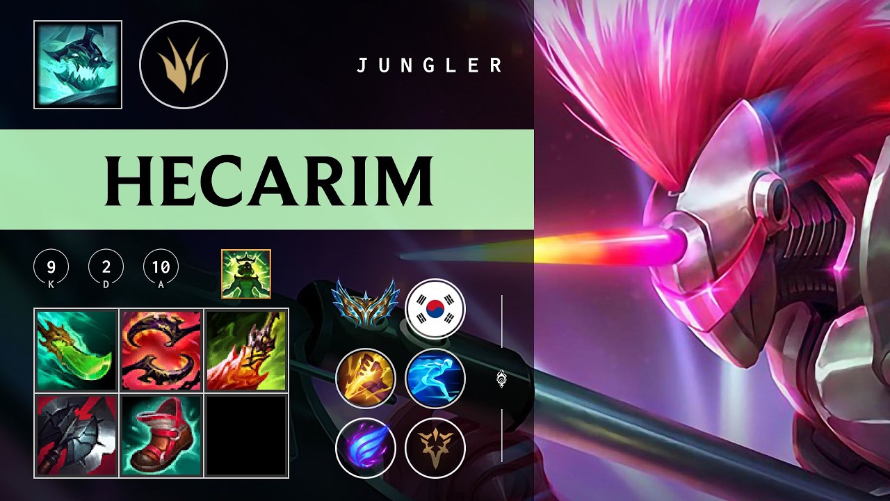 Hecarim Jungle vs Rek'Sai - KR Challenger Patch 26.04