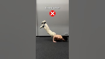 Elbow Lever Made Easy (3 Steps) #calisthenics #elbowlever #tutorial