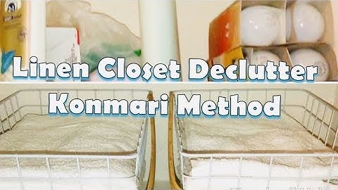 CLEAN WITH ME And DECLUTTER MY CLOSET The KONMARI METHOD