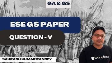 ESE GS Practice Questions-5| GATE & ESE | Saurabh Kumar Pandey #ese #gate& ese