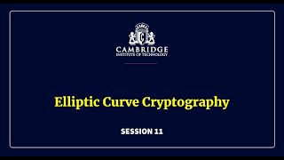 Elliptic Curve Cryptography