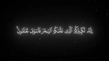 ما تيسر من سورة الشعراء بصوت القارئ إدريس أبكر #quran #قرآن #سورة_الشعراء #ادريس_ابكر