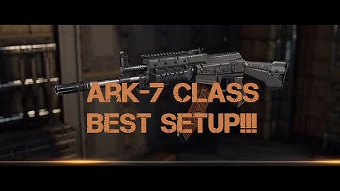 BLACK OPS 3 ARK 7 CLASS SET UP!