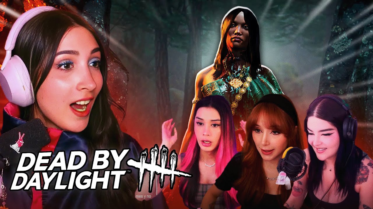 ESCAPANDO DE LA PELUCA DE MOLLY! 😱🤣 | NEZUMI juega DBD con MOLLY, CAPRI Y PATY