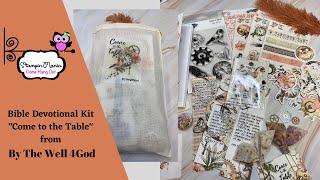 #154 &quot;Come to the Table&quot; Devotional Kit Review ll ByTheWell4God