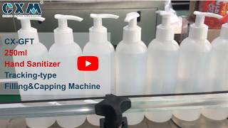 Hand Sanitizer Filling Machine Tracking Filler CX-GFT
