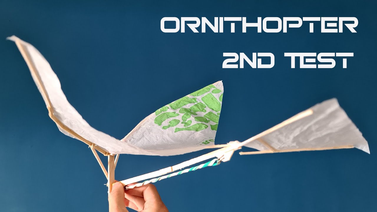 Ornitoptero Construção de um Ornitóptero (Asas Batentes – Avião Semelhante a um ...
