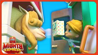 It's a Birthday Goat! 🐐 (Party Episode!) | Mighty Express | Train Cartoons