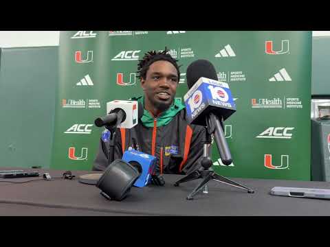 Miami Hurricanes RB Mark Fletcher talks team, leadership and mom