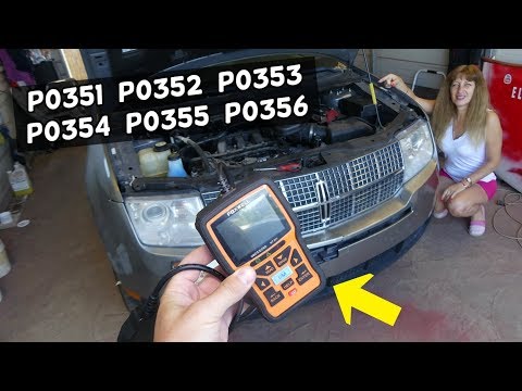 HOW TO FIX CODE P0351 P0352 P0353 P0354 P0355 P0356 IGNITION COIL  LINCOLN MKX MKS MKZ MKT NAVIGATOR