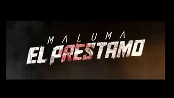 MALUMA - El Prestamo ( Audio official) 2018