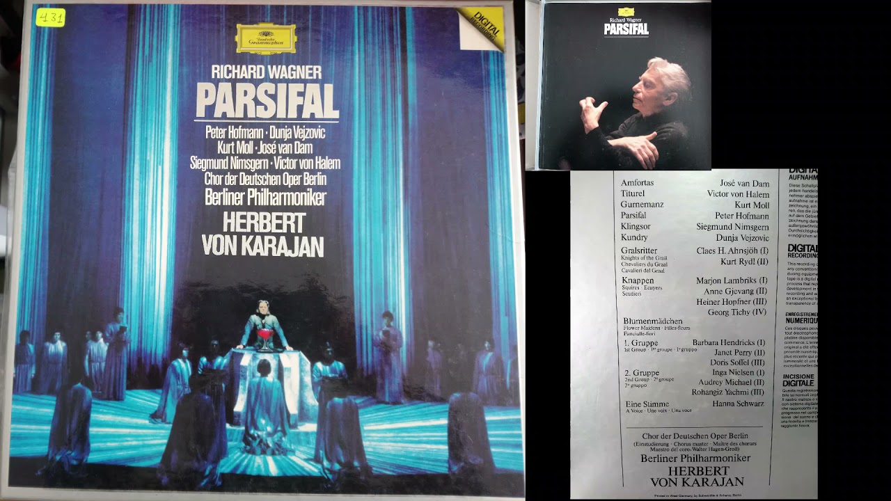 PARSIFAL - 1980 - HERBERT VON KARAJAN - LP SOUND - YouTube