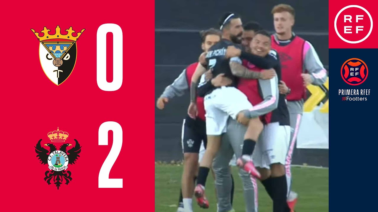 RESUMEN I CD Tudelano 0-2 CF Talavera de la Reina I PrimeraRFEF I Jornada 11 I Grupo 1