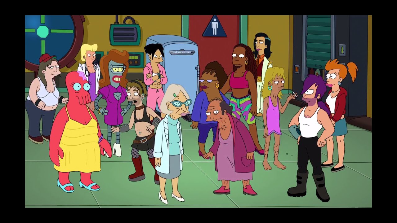 Futurama S6 Ep 20 - Gender Transformations