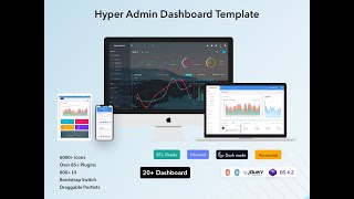 Sales Dashboard Bootstrap Admin Template Webapp UI Kit – Hyper