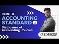 CA Inter | Advanced Accounting | Accounting Standard 1 | CA Bishnu Kedia