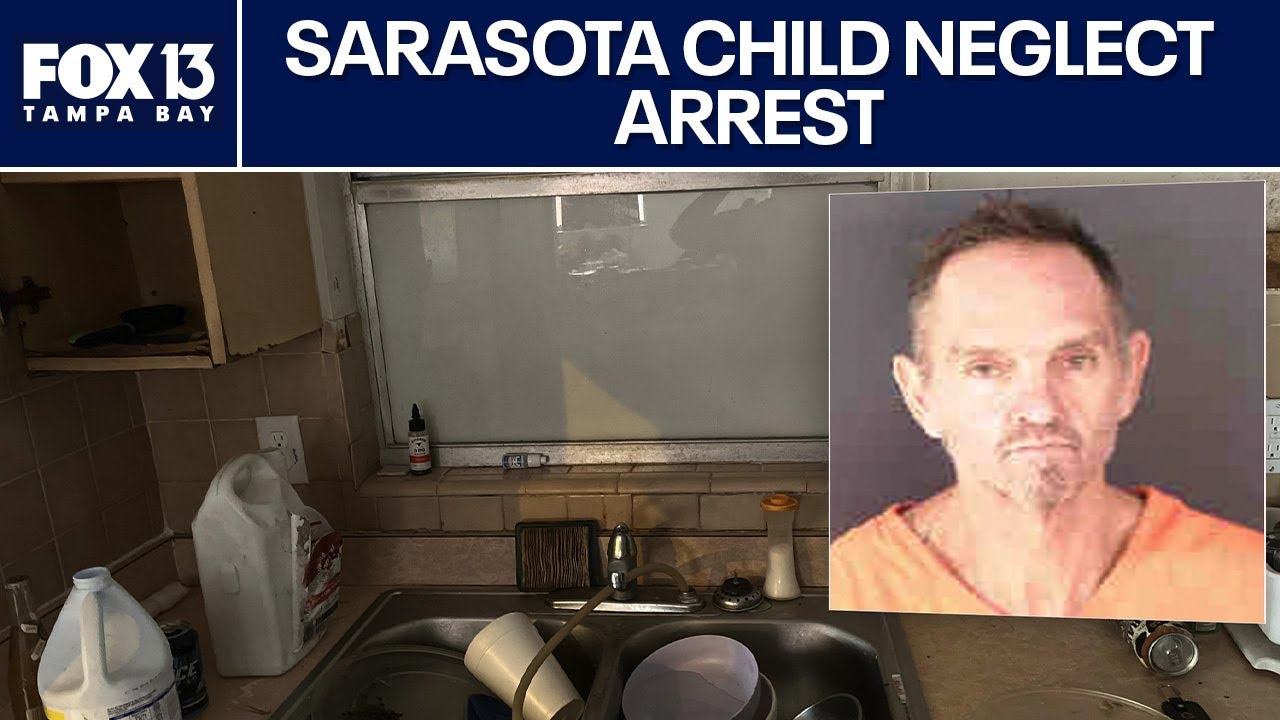 Florida father charged after 3 kids found in deplorable conditions