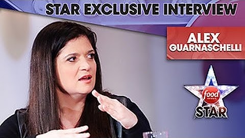 Star Exclusive Interview with Alex Guarnaschelli | Food Network