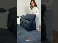 Corner sofa inferne in aura 40 fabric
