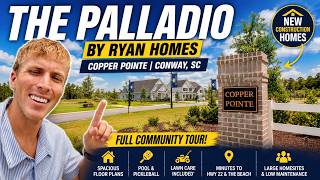 The PALLADIO by Ryan Homes | Full Model Home Tour at Copper Pointe (Conway, SC)