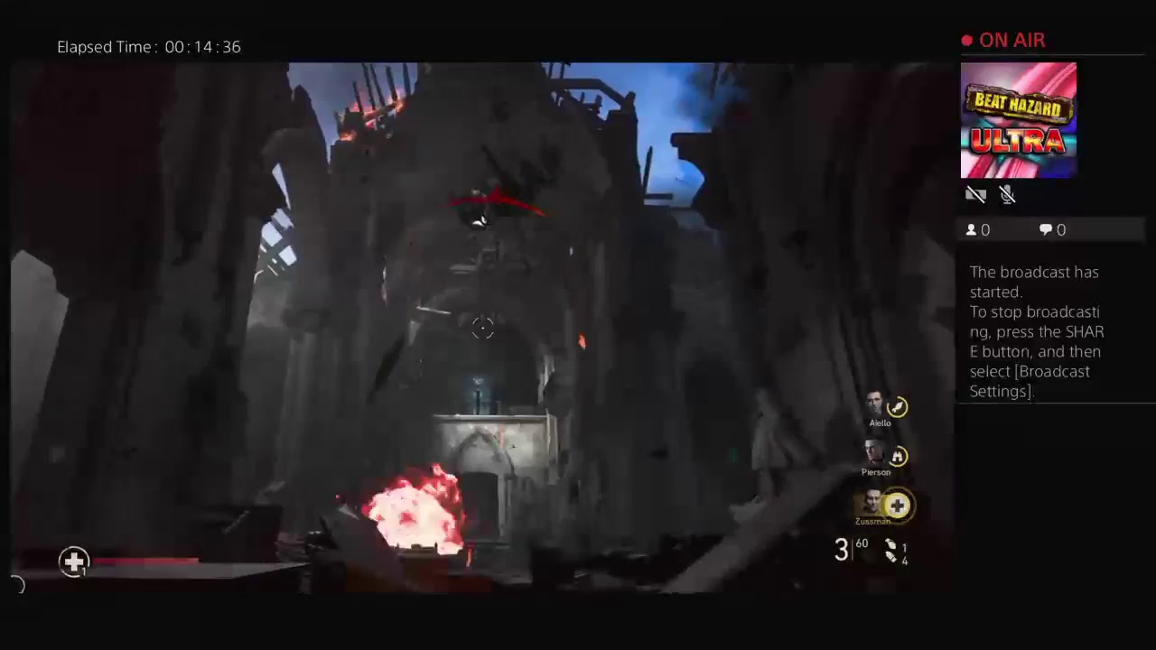 Call of duty ww2 chapter 3 Live PS4 4kBroadcast