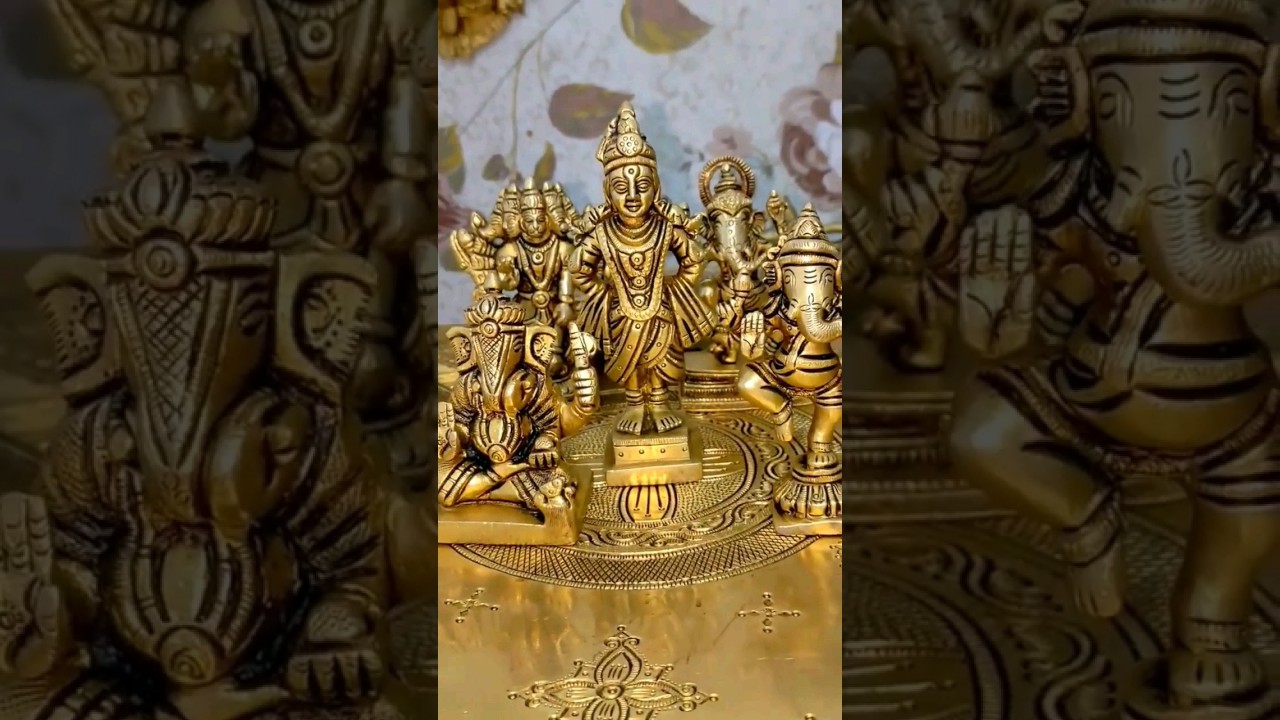 "Explore Divine Elegance: Ultimate Brass God Collection Tour | Spiritual Decor and Blessings"