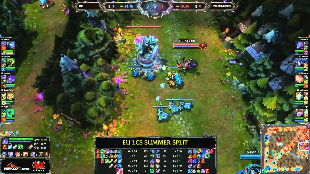 LCS EU Summer 2013 W1D3: SK Gaming vs Evil Geniuses (17.06.2013)