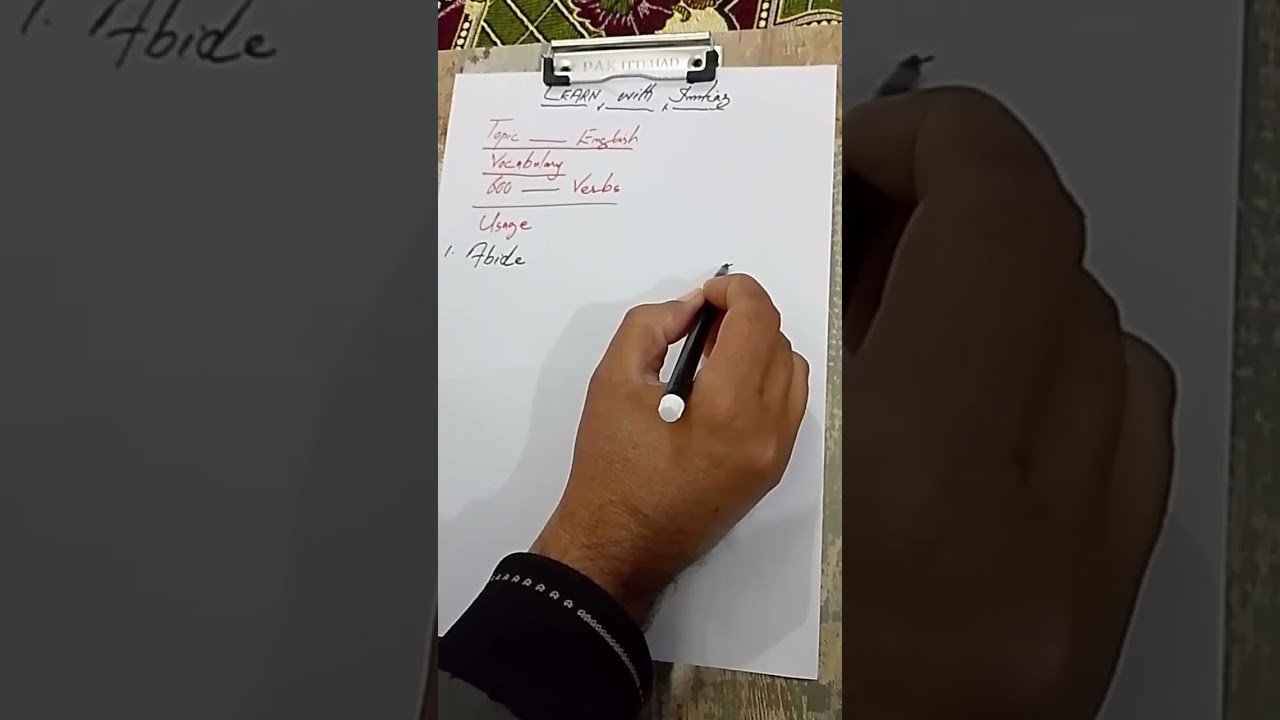 Learn English Vocabulary | Daily English Words with Meaning & Examples