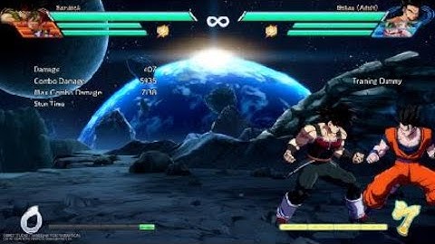 DRAGON BALL FighterZ: Bardock Sparking Loop Progress