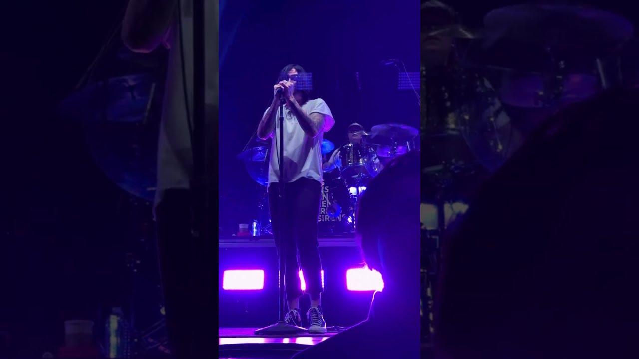 sleeping with sirens “a trophy father’s trophy son” live at las vegas 6/29/25