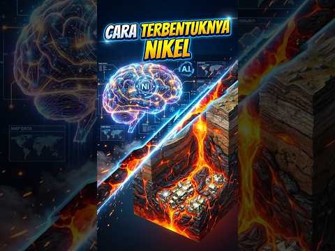 Ternyata Gini Proses Terbentuknya Nikel!   #nikel #penambangan #shorts #education #ai
