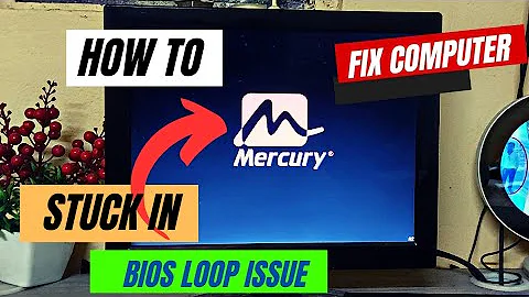 How To Fix Computer Stuck In Bios Loop Problem (ASUS,Intel & Mercury) | PC Stuck In A BIOS Boot Loop
