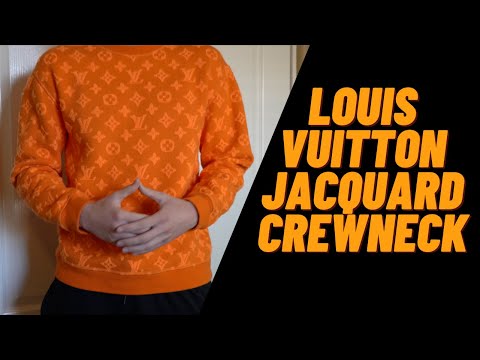 Louis Vuitton Jumper Mens Monogram Jacquard Crew Neck