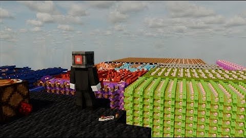 CPUpi 3.0 - 8 bit Minecraft Redstone CPU