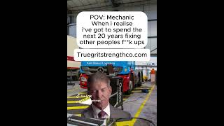20 years of fixing mistakes 🤦♂️ #mechanic #mechaniclife #bluecollar #apprentice #tradesman