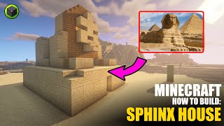 HOW TO BUILD: SPHINX HOUSE | MINECRAFT BUILDINGS #27