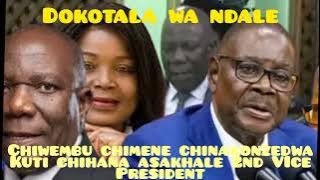 Upo olepheletsa Enock Chinana kukhala second vice president walepheleka, umboni wake nawu 22/10/25