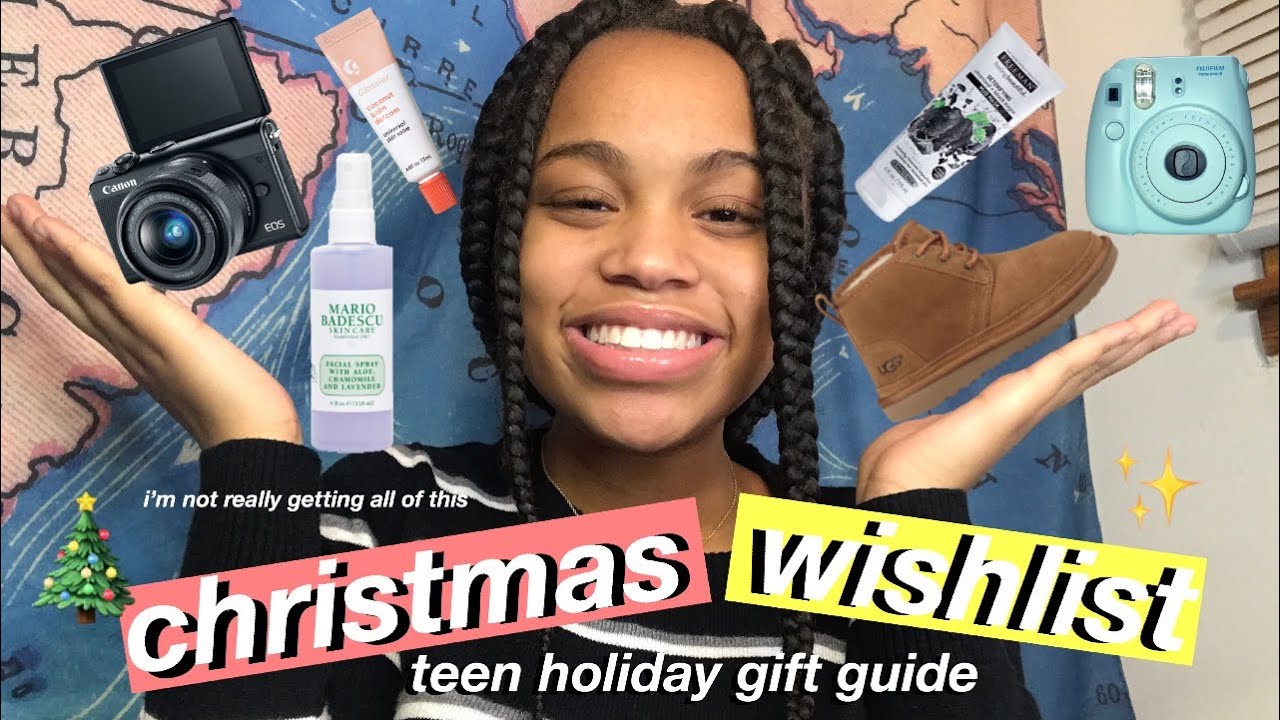 christmas wishlist 2018 ☆ | teen gift guide