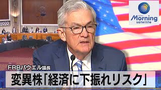 ＦＲＢパウエル議長　変異株「経済に下振れリスク」（2021年12月1日）