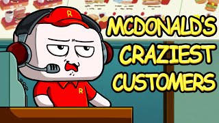 Working at McDonald&#39;s: The Bad, The Bizarre, and The Weird Customers! (Animation)