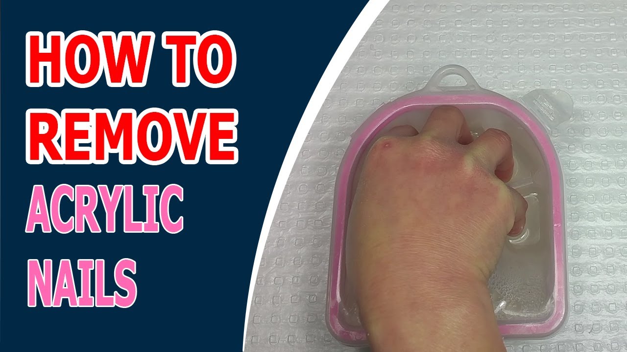 How to Safely Remove Acrylic Nails ♥ Acrylic Nails ♥ Regal Nails Salon