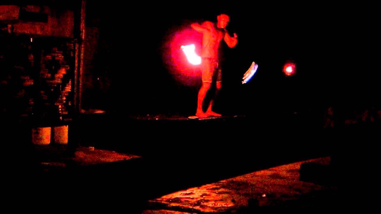 Fire Dancers: Krabi, Thailand