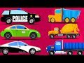 Street vehicles  car cartoons for kids by kids channel