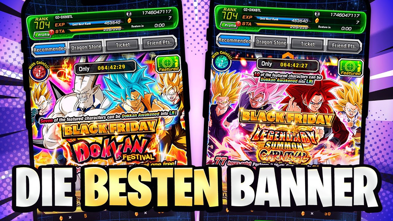 Die BESTEN Banner sind da!? Dokkan Battle Black Friday 2025 🔥