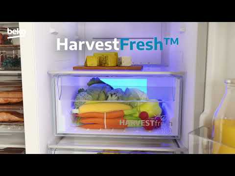 Freestanding American Style Fridge Freezer with HarvestFresh™ - ASP342NDV