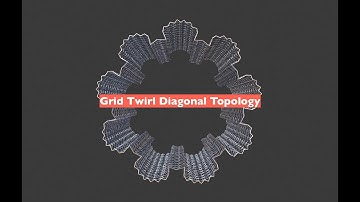 LIVENODING 1233 SC Grid Twirl Diagonal Diamond Topology Using Sorcar Nodes