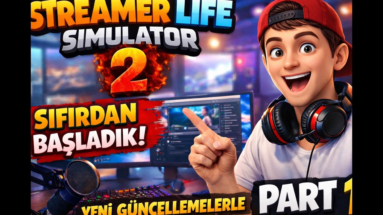 Streamer Life Simulator 2 - Sıfırlan Başladık Yeni Güncellemeleriyle