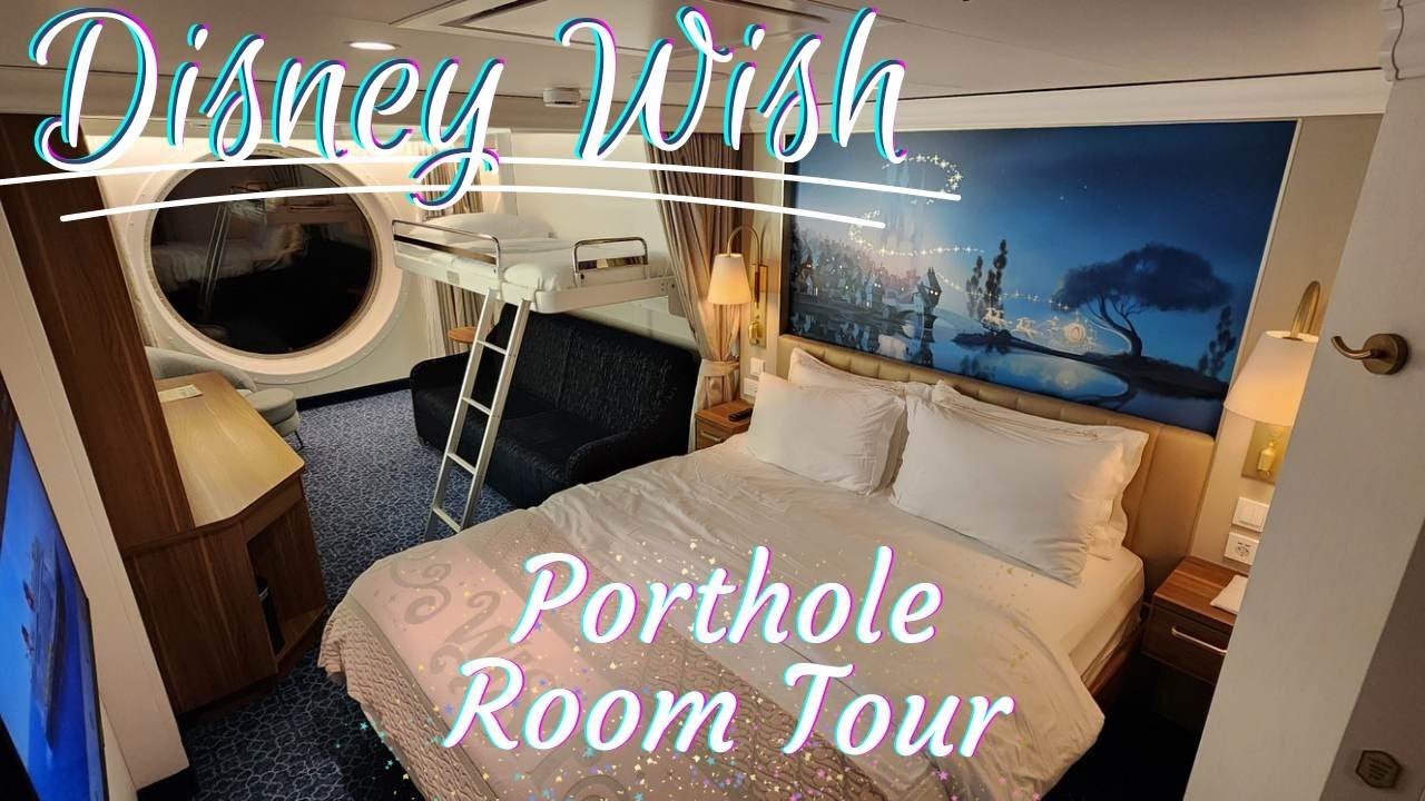 DISNEY WISH OCEANVIEW LARGE PORTHOLE ROOM TOUR YouTube DISNEY WISH OCEANVIEW LARGE PORTHOLE ROOM TOUR YouTube