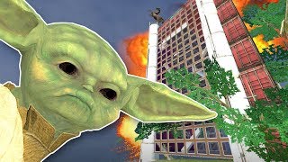 Base War Against Baby Yoda - Garrys Mod Gameplay & Funny Moments